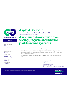  C2C Aluminium systems for windows, doors, sliding doors, facades walls