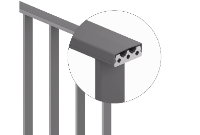 Příčkové Zábradlí Gutmann